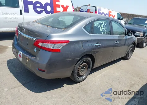 2015 Nissan Sentra Fe+ S/S/Sl/Sr/Sv from USA, damaged, VIN 3N1AB7AP5FY235577